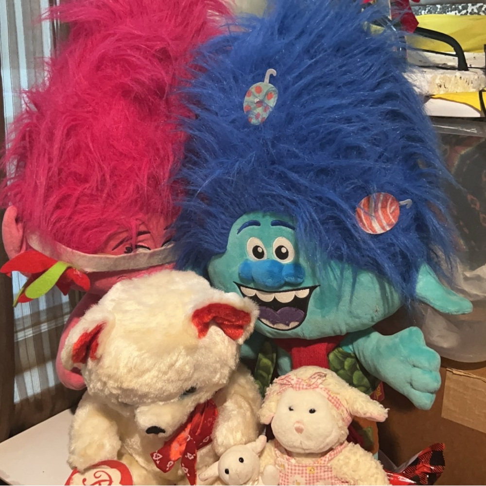 Cute teddy bears and stuffed animals (35 total)